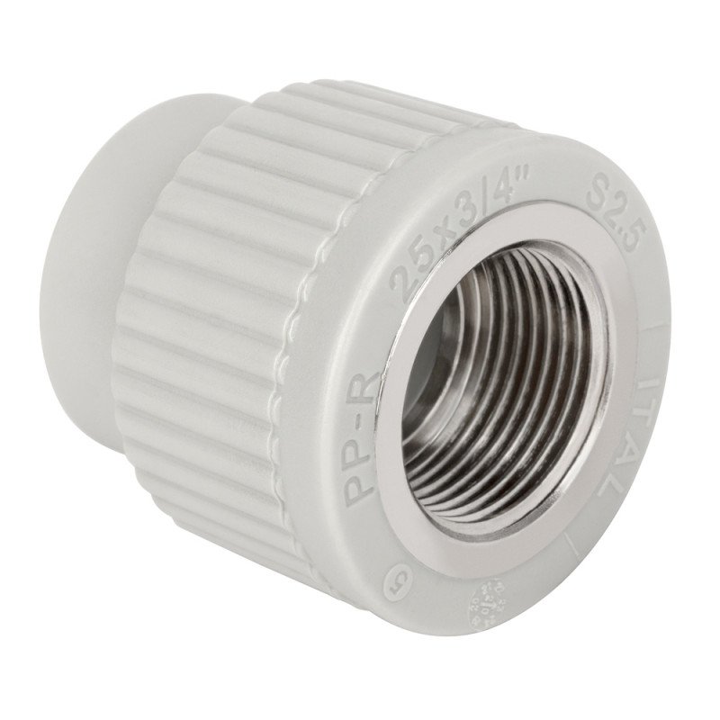 Adapter with metal internal thread PP-r photo 0
