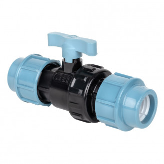 Compression ball valve PP